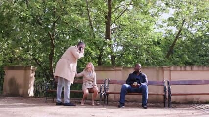 Candee Licious Gets A BBC Gangbang